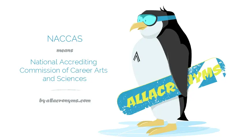 NACCAS Acronym 