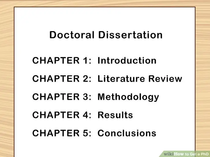 dissertation requirements