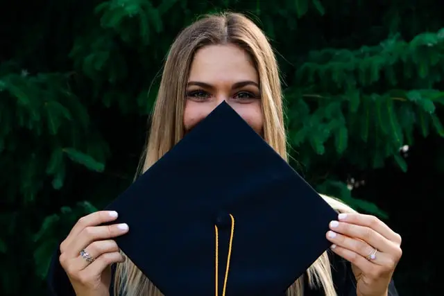 University Student holding a graduation cap