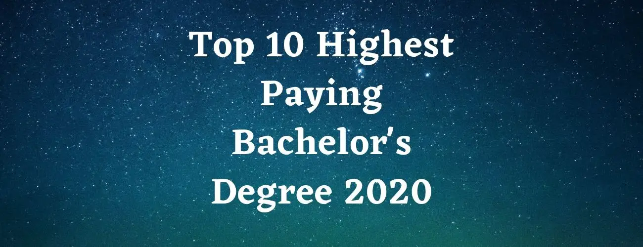 Highest Paying Bachelor's Degree
