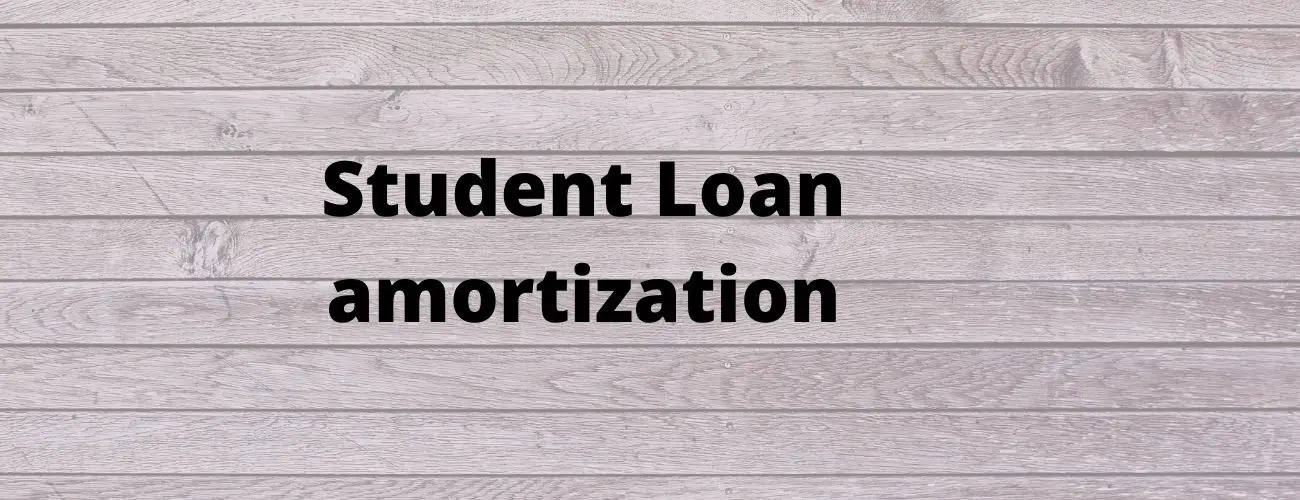 Student Loan Amortization Student Loan Amortization