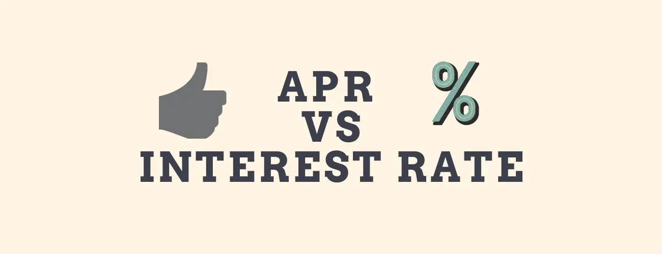 APR Vs Interest Rate