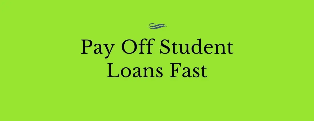 Pay Off Student Loans Fast - Get Out Of Debt Now