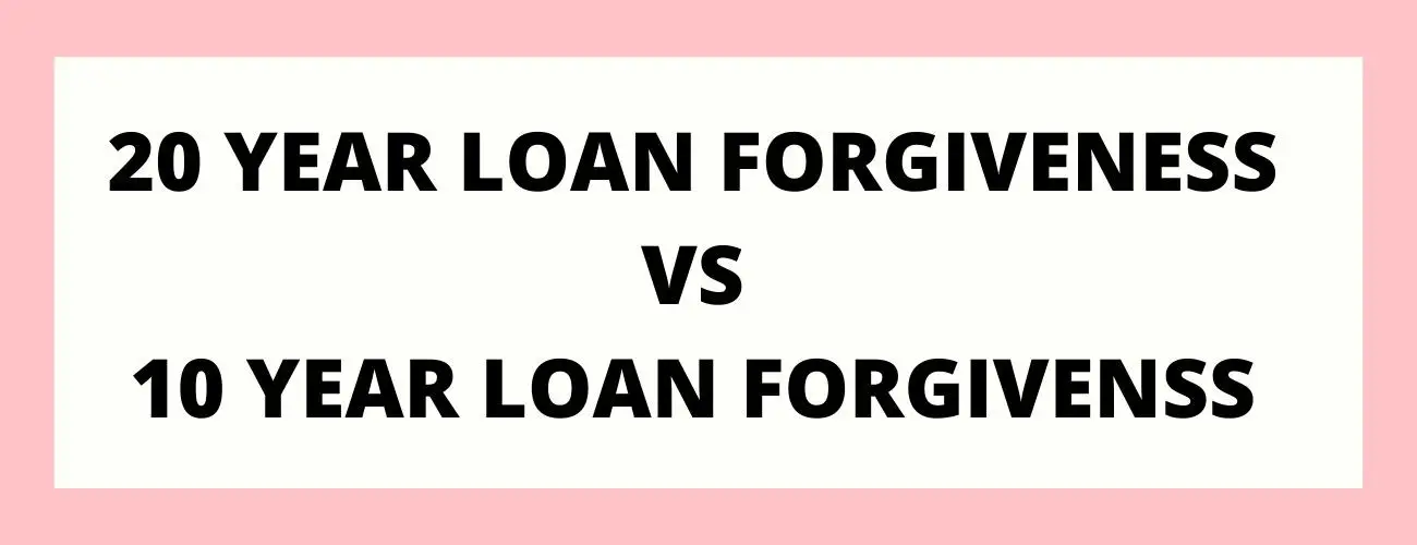 20 Year Student Loan Forgiveness Plan 20 Year Student Loan Forgiveness Plan
